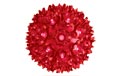 5" LED Hanging Starlight Sphere - 36 LED Lights - Red - 722445