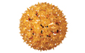 7.5" Regular Hanging Starlight Sphere - 100 Lights - Gold - 724709