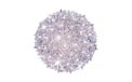 7.5" Regular Hanging Starlight Sphere - 100 Lights - Clear Shimmering - 724750
