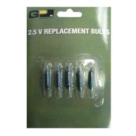Replacement Starlight Sphere Light Bulbs - Green - 5 Pack - Light Sphere Bulbs &amp; Accessories