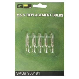 Replacement Starlight Sphere Light Bulbs - Clear - 5 Pack - Light Sphere Bulbs &amp; Accessories