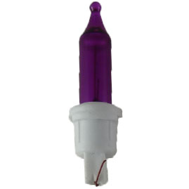 Replacement Starlight Sphere Light Bulbs - Purple w/ White Base - 20 Pack - Light Sphere Bulbs &amp; Accessories