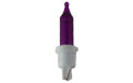 Replacement Starlight Sphere Light Bulbs - Purple w/ White Base - 20 Pack