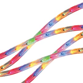 18' Rope/Tube Light - 1/2" Diameter - Multi-Color - Ropelights &amp; Tube Lights