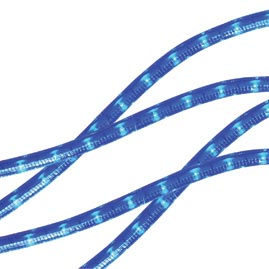 18' Rope/Tube Light - 1/2" Diameter - Blue - Ropelights &amp; Tube Lights