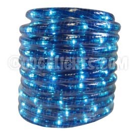 18' Rope/Tube Light - 3-8" Diameter - Blue - Ropelights &amp; Tube Lights