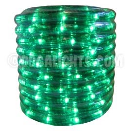 18' Rope/Tube Light - 3/8" Diameter - Green - Ropelights &amp; Tube Lights