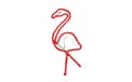 2' Flamingo Rope Light Motif - 16700