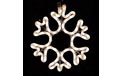 36" Snow Flake Rope Light Motif - HSM-SNOWF36