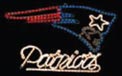 New England Patriots NFL Football Logo Rope Light Motif - 142-0007