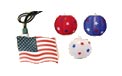 Fun Flag Party Lights, Patriotic String Lights & Stringlight Strands - Party Lights & String Lights