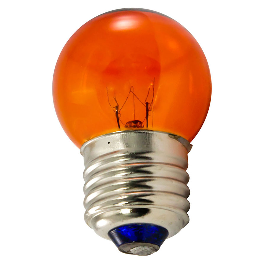 7.5 Watt Amber S11 Medium Base Linear String Light Bulb