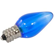 Blue C7 LED Linear Light Strand Bulbs