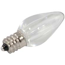 Clear White LED C7 Linear Light Strand Bulbs
