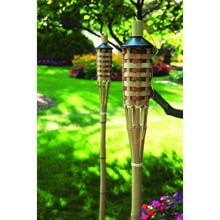 60" Bamboo Patio Torch