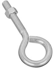 Steel Eye Bolt - 3/8" x 4" 