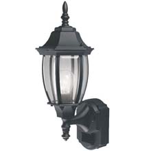 Black Motion Coach Light Lantern