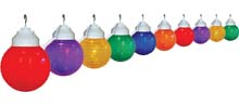 10 Globe Multi-Color Festive String Lights