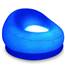 AirCandy Illuminated LED Color Changing Inflatable City Style Chair w/ Remote 826903