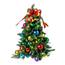 Pre-Decorated Tree, Multi w/ Warm White LED Lights - 36