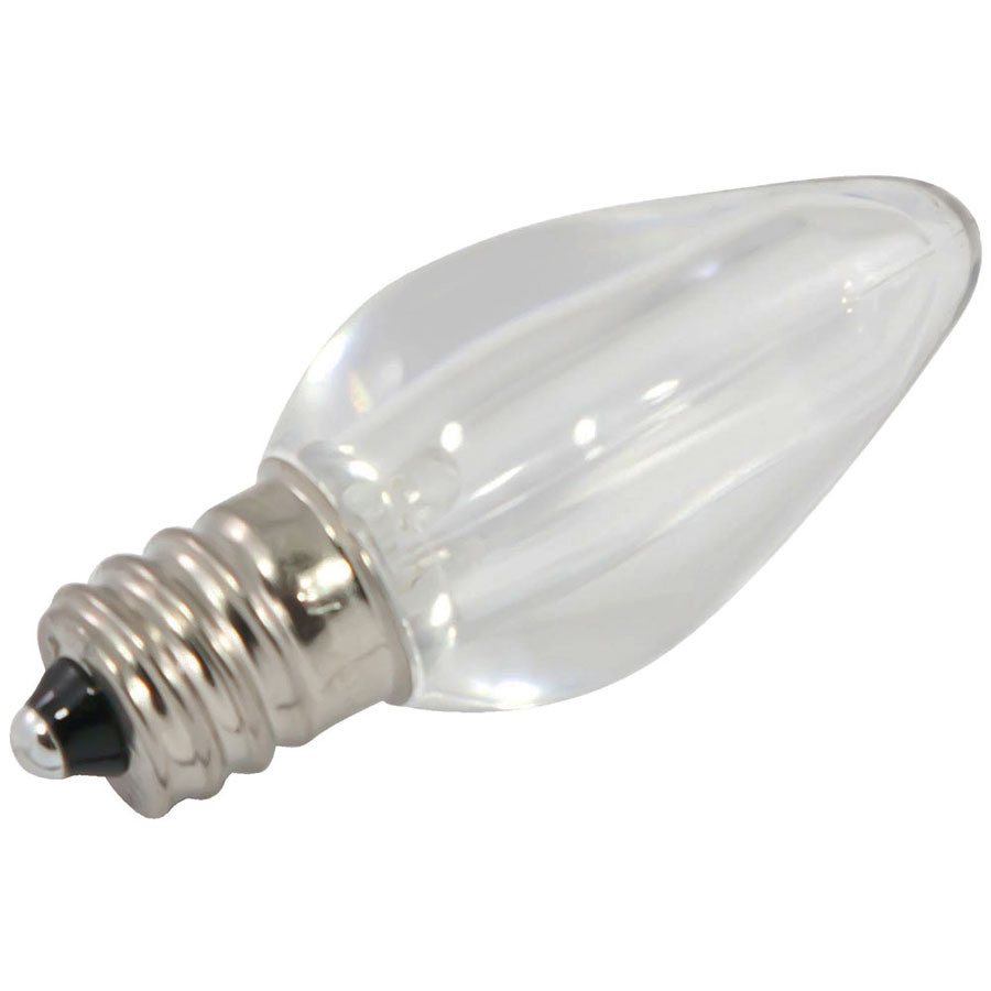 Clear White LED C7 Linear Light Strand Bulbs