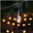 Outdoor commercial string lights