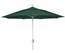 9' Forest Green Patio Umbrella - White Finish - Crank Lift FB-9HCRW-FGREEN