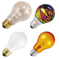 A-Shape Light Bulbs