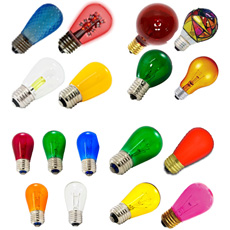 Colored Light Bulbs