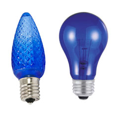 Blue Light Bulbs