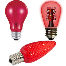 Red Light Bulbs