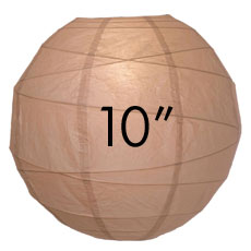 Round Paper Lanterns - 10" or 8"