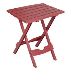 Quik-Fold Folding Patio Table, Merlot 800805