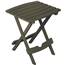 Quik-Fold Earth Brown Patio End Table