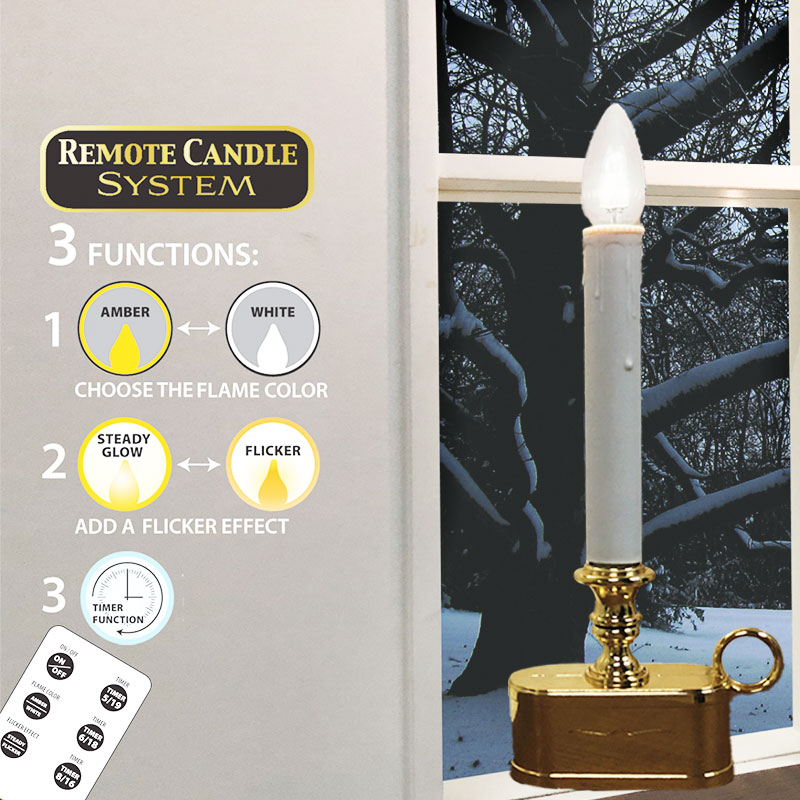 thumbnail image 2 of Set Of 2 Multifunction Chandeliers With Remote & LED Candles – Indoor/Outdoor Hanging Lights 2 of 10