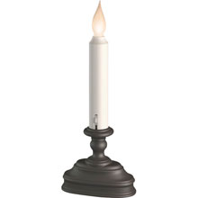 Aged Bronze LED Battery Operated Flameless Candle