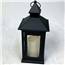 LED Metal & Resin Flameless Candle Lantern