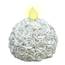 White Rose LED Tea Light Flameless Candle Set