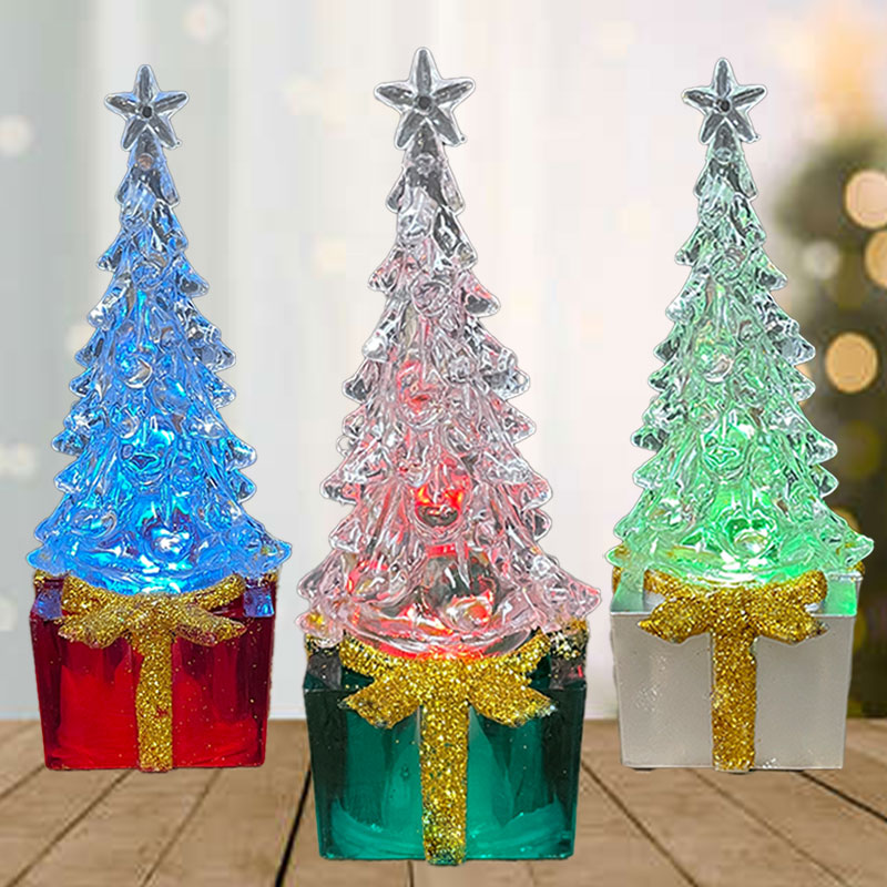 (3) LED Tree Plastic Battery Operated - Color Changing KM488797