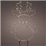 Micro LED Garden Reindeer Light - Black Frame - Warm White/Sun Warm White KM783313