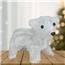 
LED Acrylic Polar Bear Figure Cool White