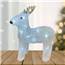 LED Acrylic Reindeer Figure Cool White KM491032-RD