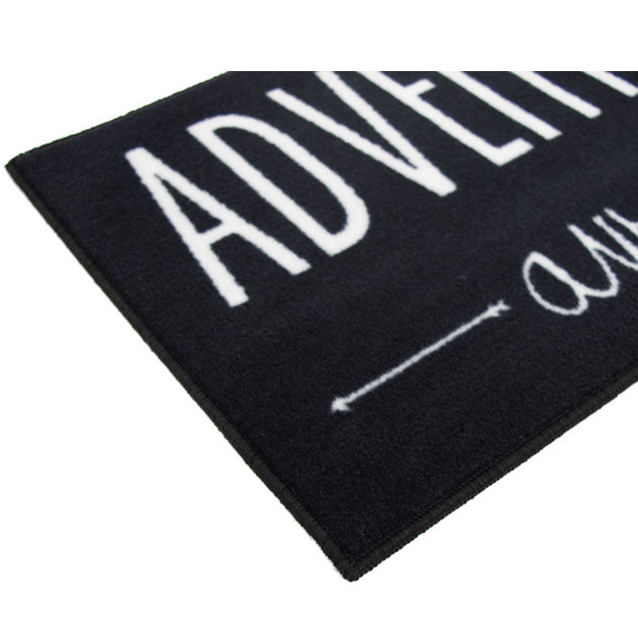 adventure awaits rug