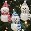 (3) LED Color Changing Snowmen - Battery Operated