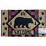 Welcome Bear Coir Mat
