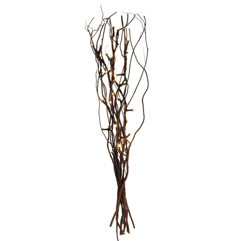 20 Natural Willow Lighted Branches Battery Operated Led 20 Led Lighted Natural Willow Branches Battery Operated