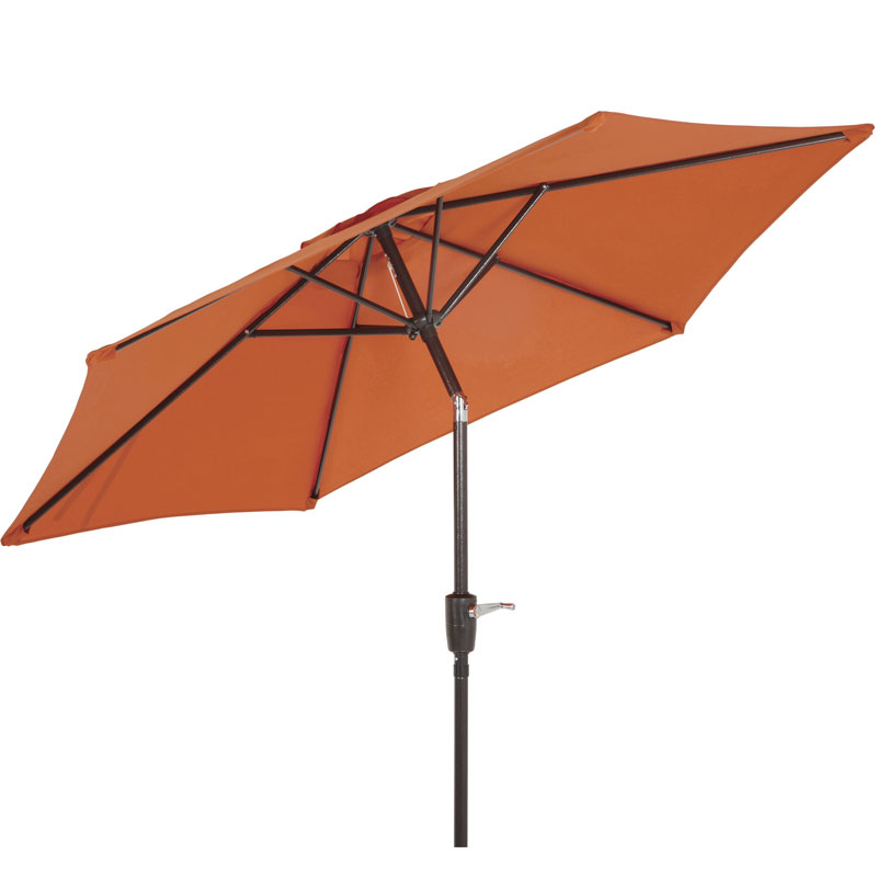 7 5 Orange Canopy Tilt Patio Umbrella 7 5 Orange Canopy Tilt Patio Umbrella