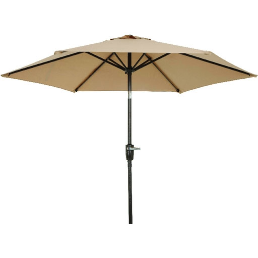 7 5 Tan Canopy Aluminum Patio Umbrella 7 5 Tan Canopy Aluminum Patio Umbrella