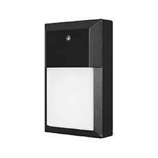 Commercial LED 15.8 Watt Mini Wall Pack Wet Rated Photocell Sensor - 120V EOL-WL02BK-2100E