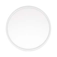 Residential LED CA Compliant 15-Watt 15" Flat Round Ceiling Light Dimmable - 120V EIN-CL59WH-1000E